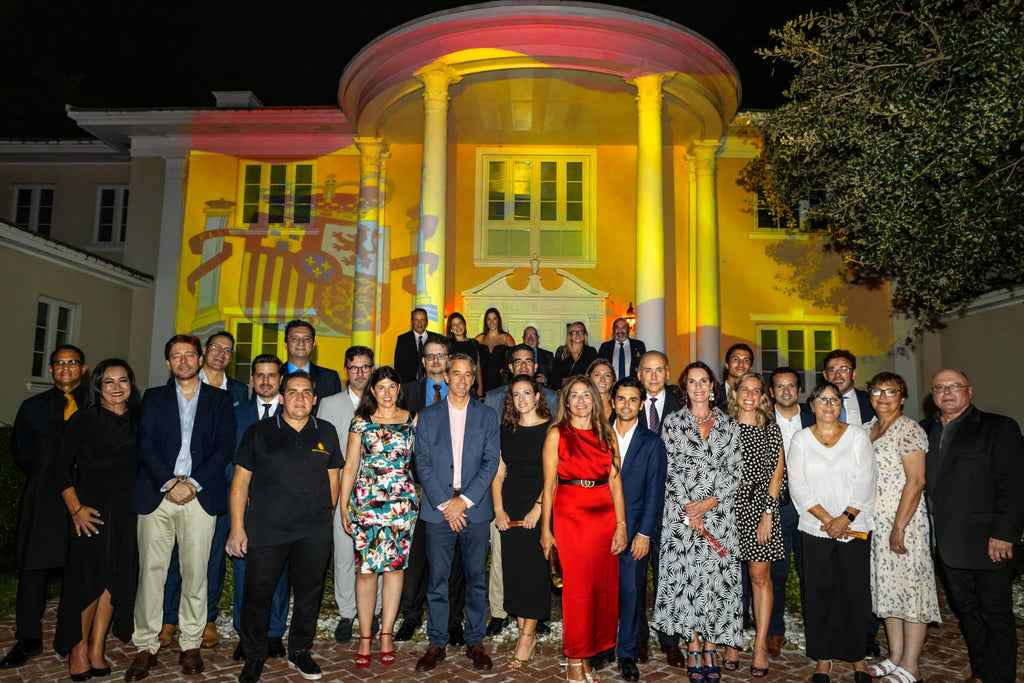 Deliberico at the Spain National Day Gala in Miami