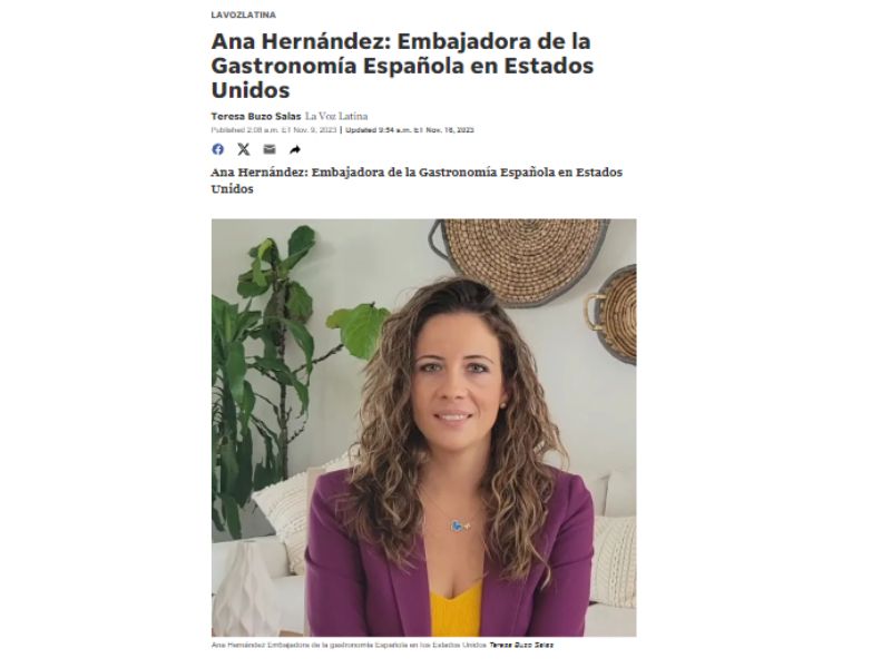 Exciting News: Ana Hernandez, CEO of Deliberico, Featured in La Voz Latina for Savanah Now!
