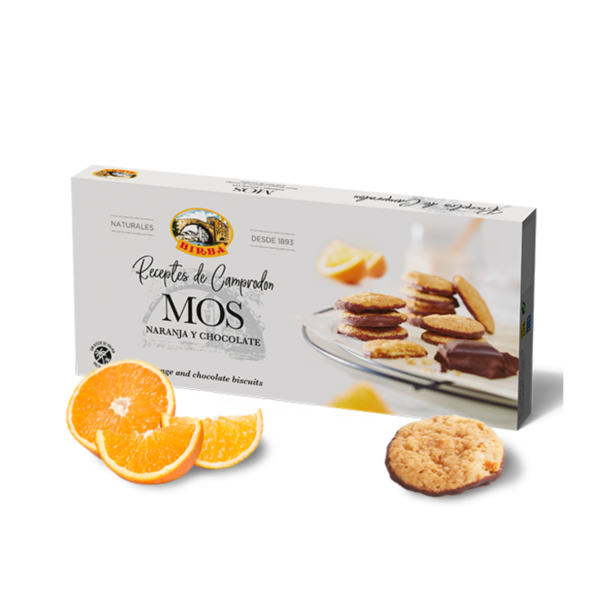 Orange and Chocolate cookies MOS by Birba Deliberico