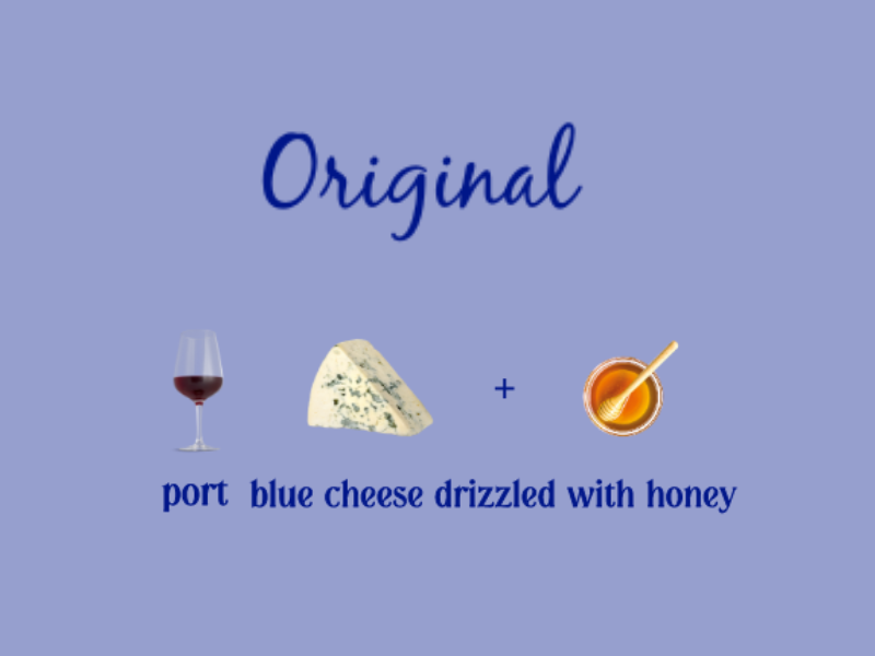 Original Olive Oil Crackers by Ines Rosales pairings with port, blue cheese and honey