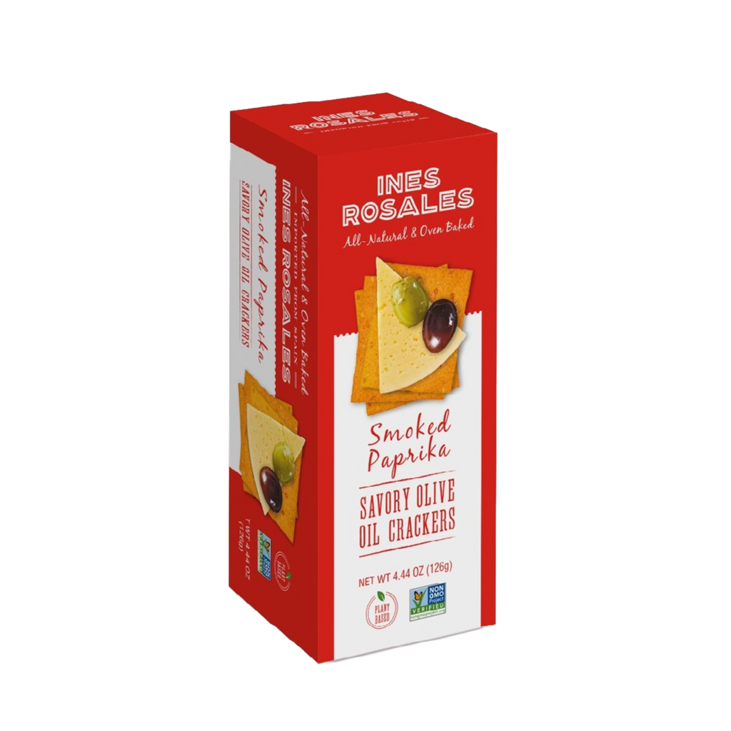 Smoked Paprika Olive Oil Crackers by Ines Rosales Red Box