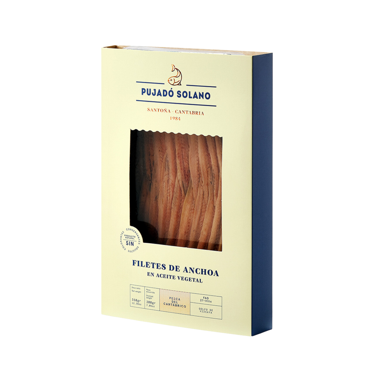 Cantabrian Anchovies 13oz by Pujado Solano