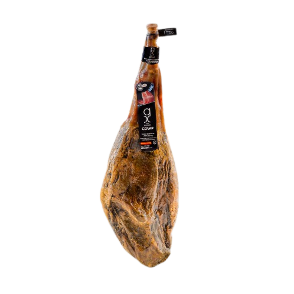 Acorn-Fed 100% Iberico Ham Alta Expresion with black label by COVAP. Deliberico