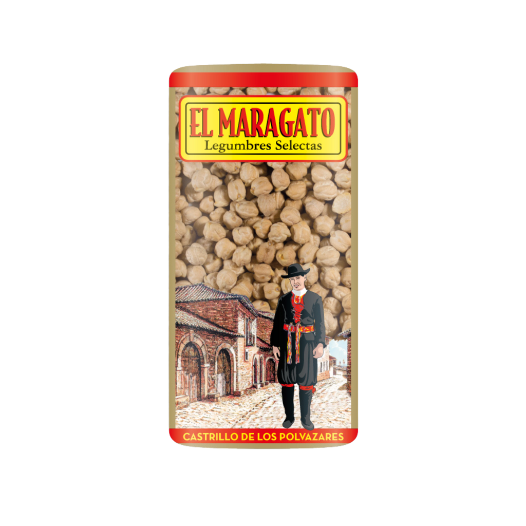 Dried Chickpeas El Maragato package. Deliberico