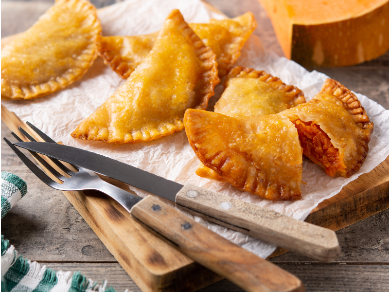 Pumpkin Empanadillas with a Spanish Twist