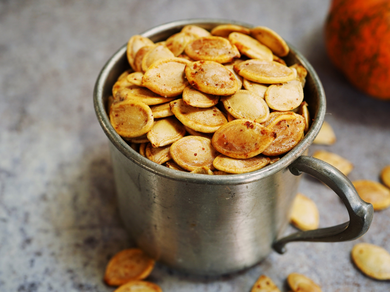 Roasted Pumpkin Seeds with a Spanish Twist