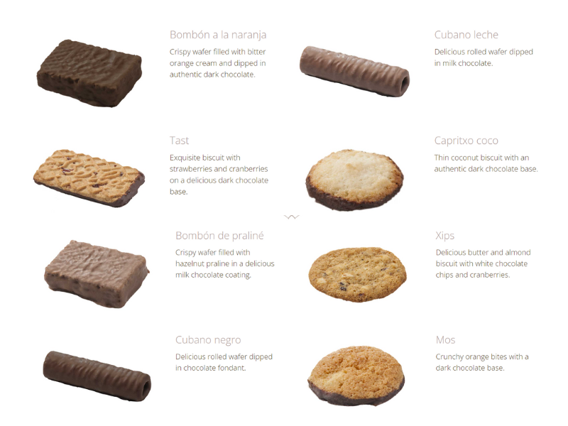 Birba Chocolate Cookies varieties with description