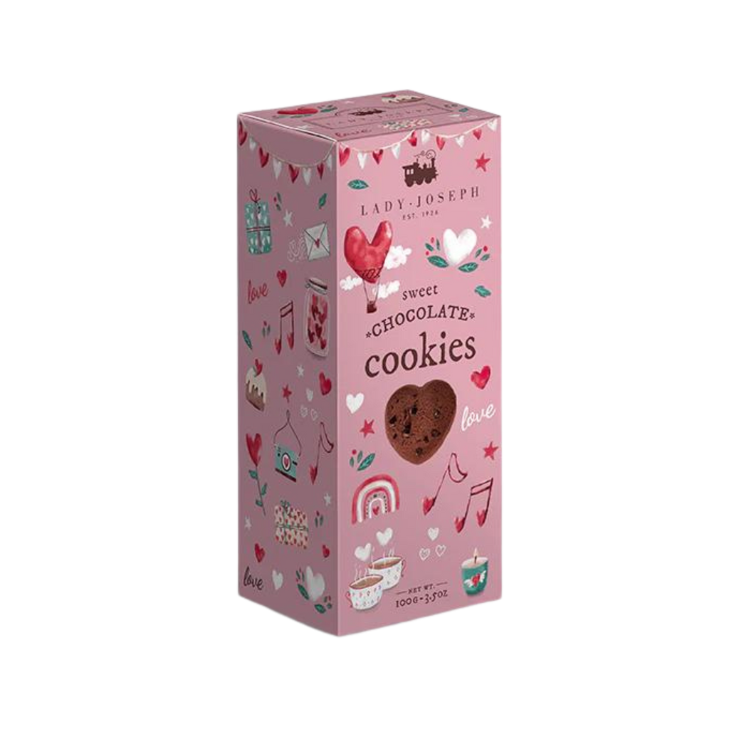 Heart Chocolate cookies by Lady Joseph
