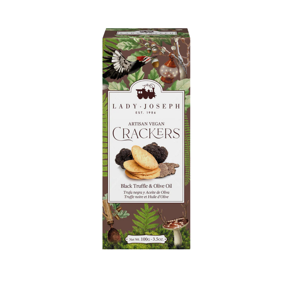 Black Truffle Crackers by Lady Joseph front