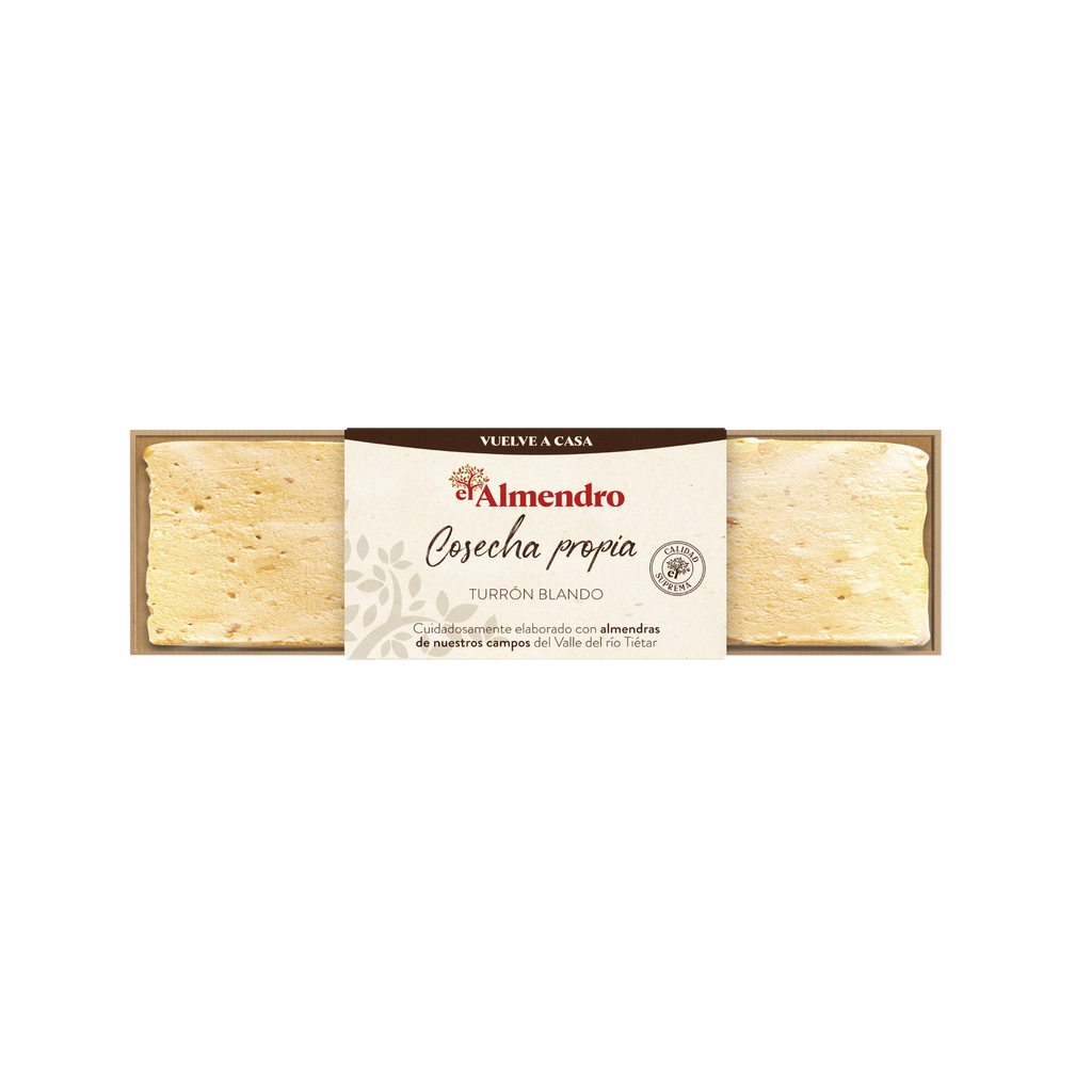 El Almendro Cosecha Propia Soft Almond Nougat - Turron blando