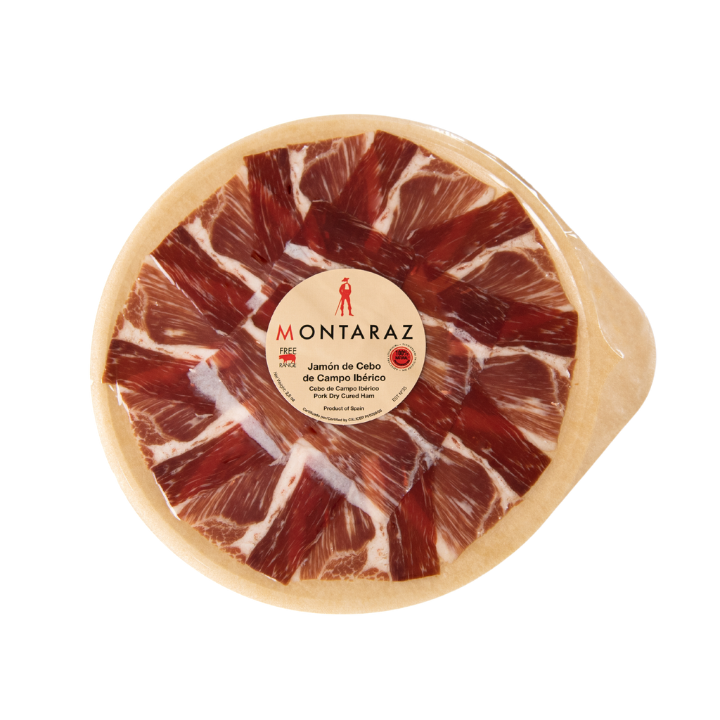 Free Range Ham sliced plate by Montaraz