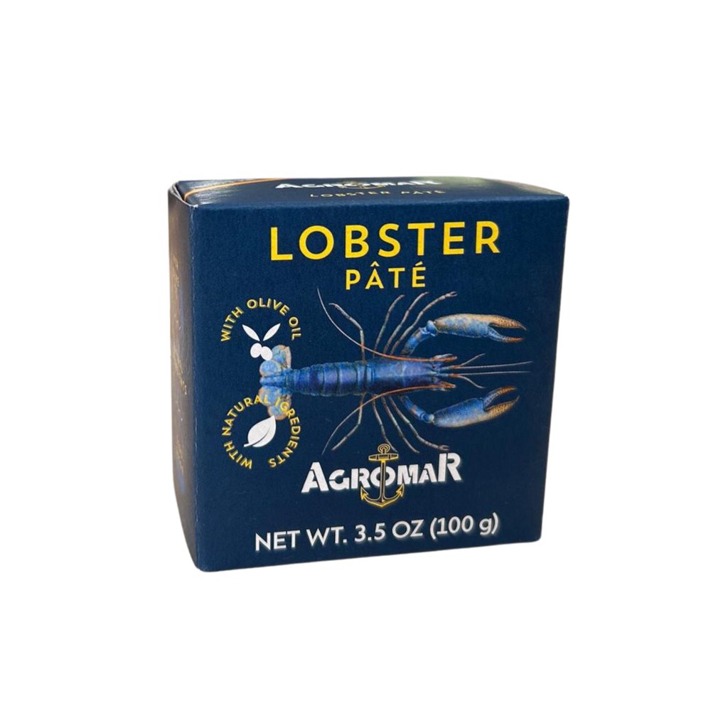 Lobster pate blue box by Agromar