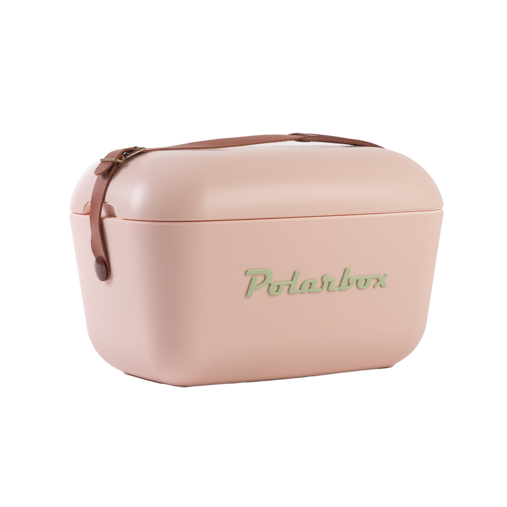 Polarbox classic retro cooler nude and olive