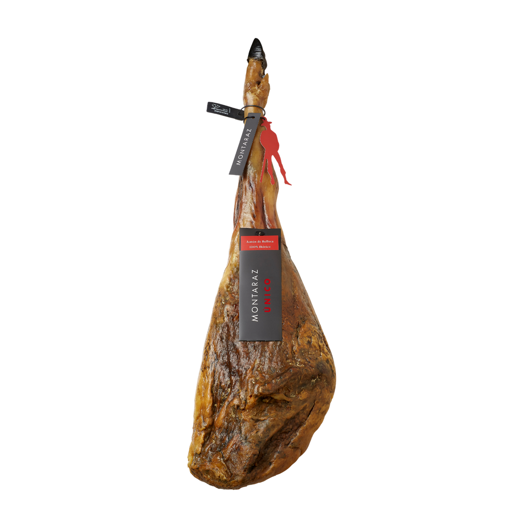 100% Iberico Acorn-fed Ham UNICO by Montaraz whole leg piece