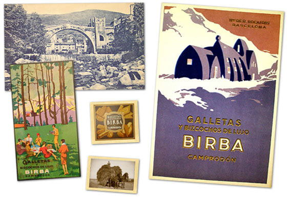 Birba origins and past packagings 