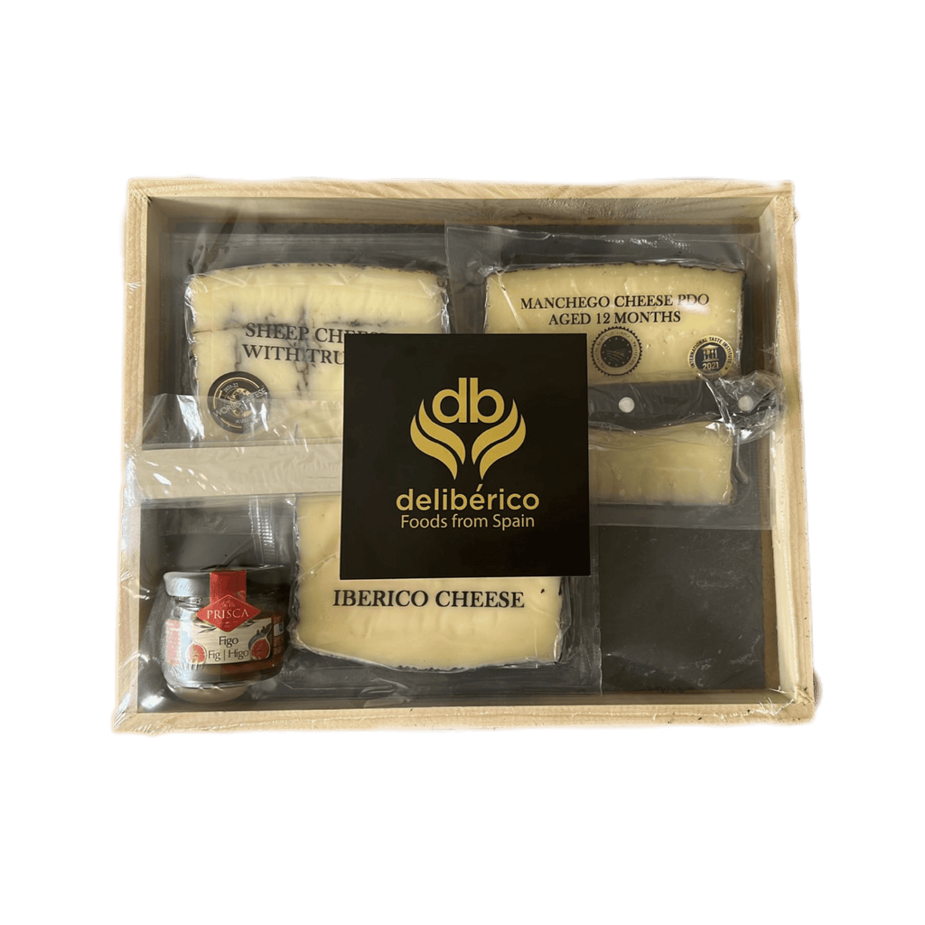 Cheese Sampler Box Spanish Cheese Deluxe Sampler Box – Deliberico