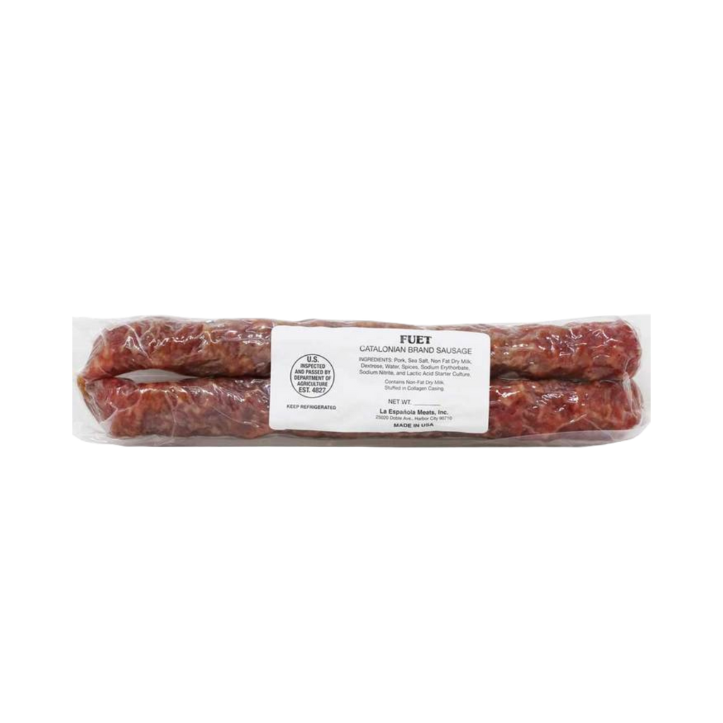 Fuet sausage 2 link pack by Dona Juana. Deliberico