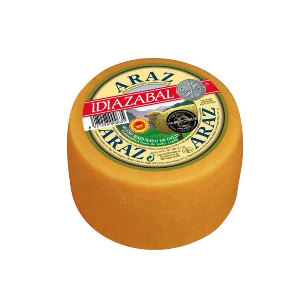 Idiazabal wheel sheep cheese Araz. Deliberico