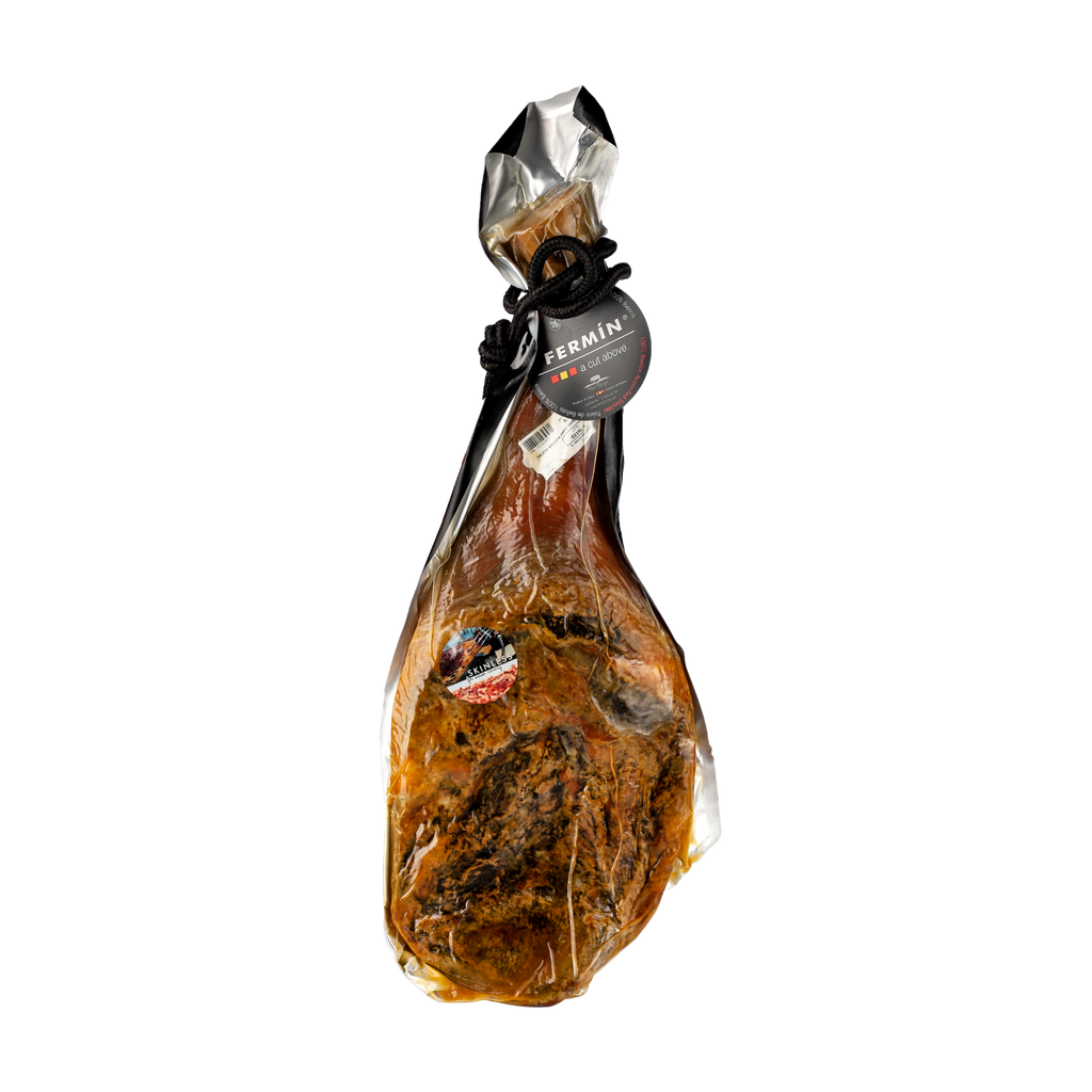 100% Iberico Acorn-fed Shoulder Ham Bone by Fermin. Jamon Pata Negra. Deliberico